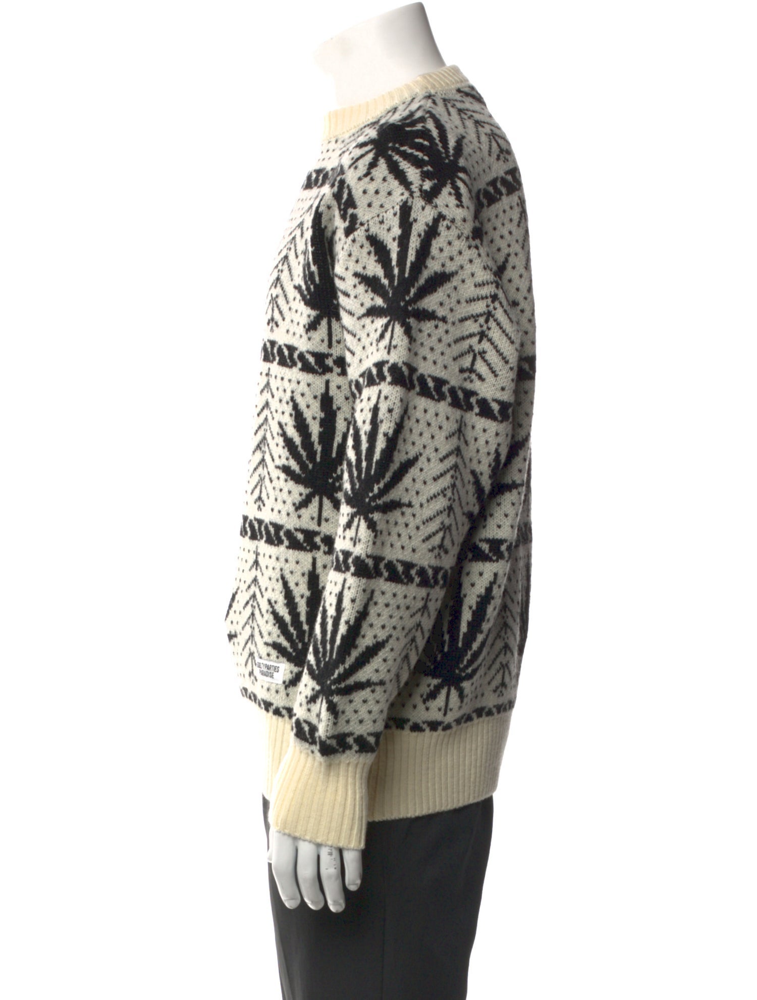 Wacko Maria Guilty Parties Wool Printed Pullover w/ Tags