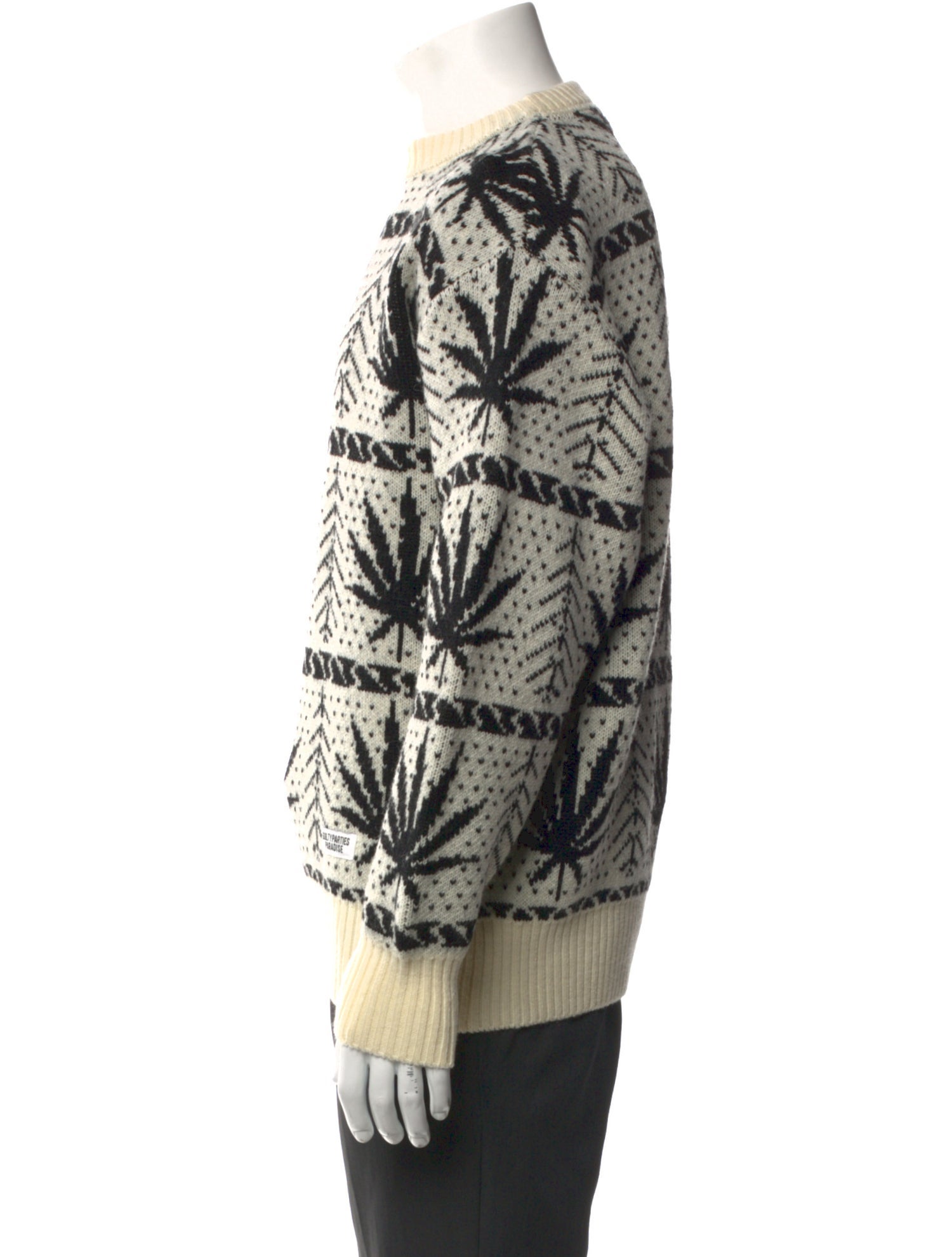 Wacko Maria Guilty Parties Wool Printed Pullover w/ Tags