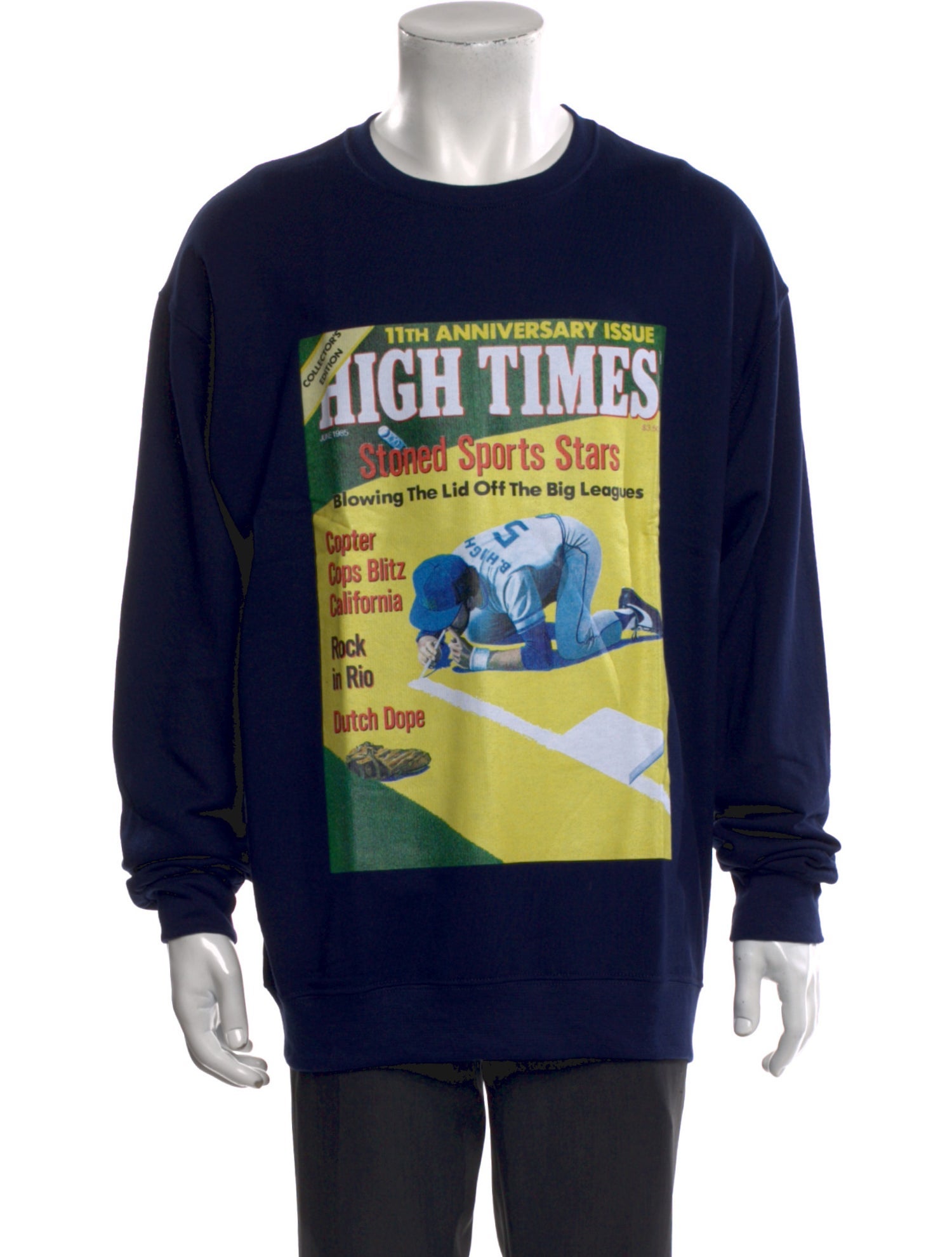 Wacko Maria Guilty Parties Graphic Print Crew Neck Sweatshirt w/ Tags