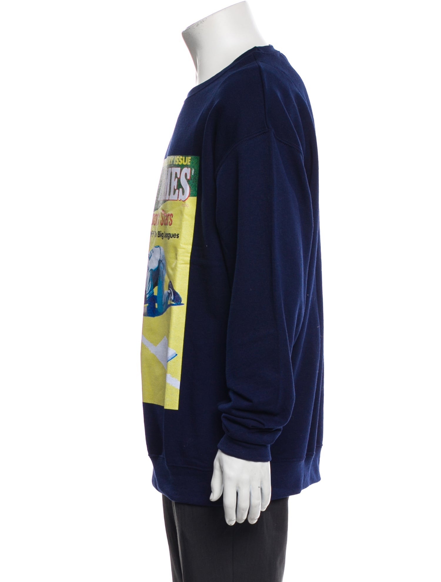 Wacko Maria Guilty Parties Graphic Print Scoop Neck Sweatshirt w/ Tags