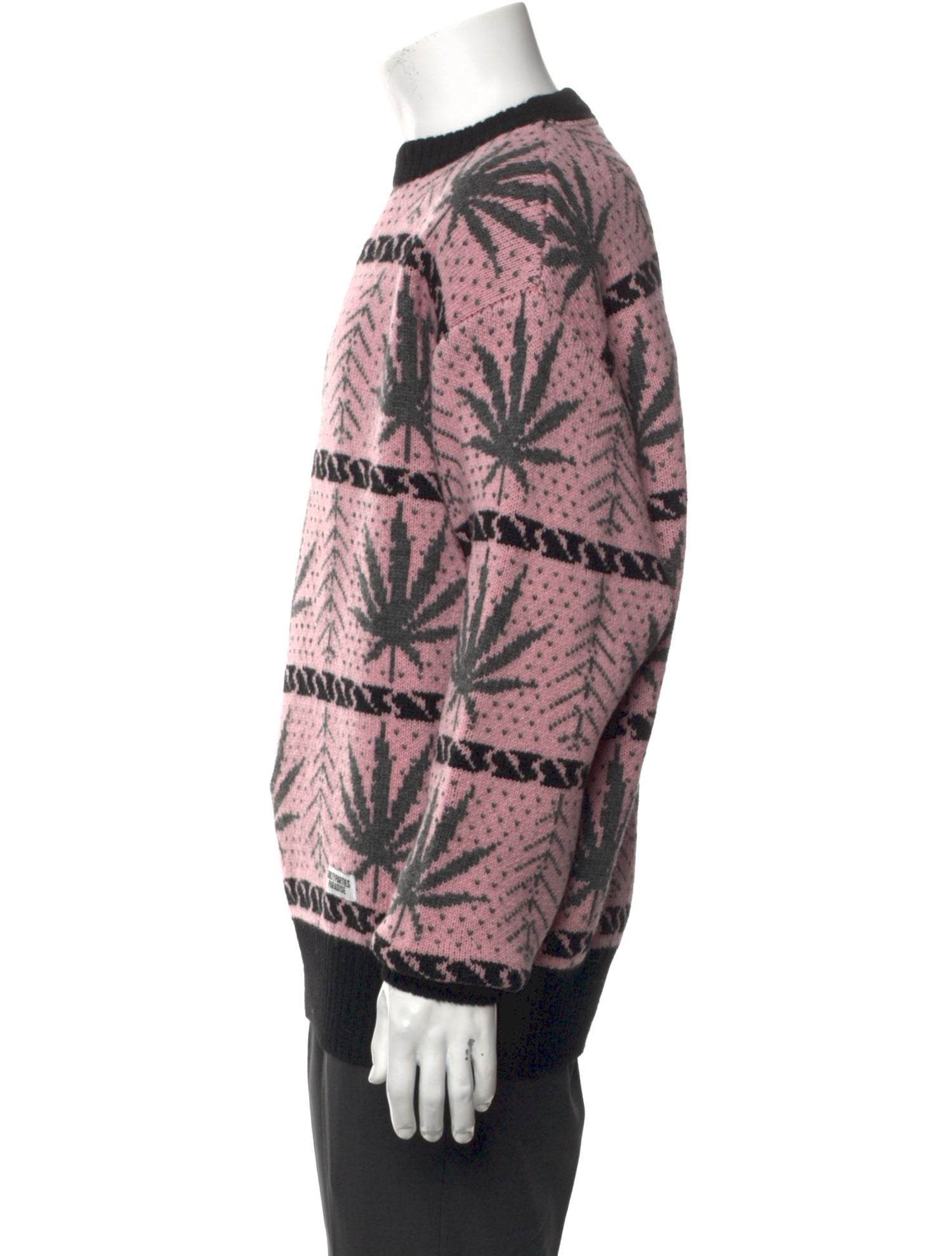 Wacko Maria Guilty Parties Wool Printed Pullover w/ Tags