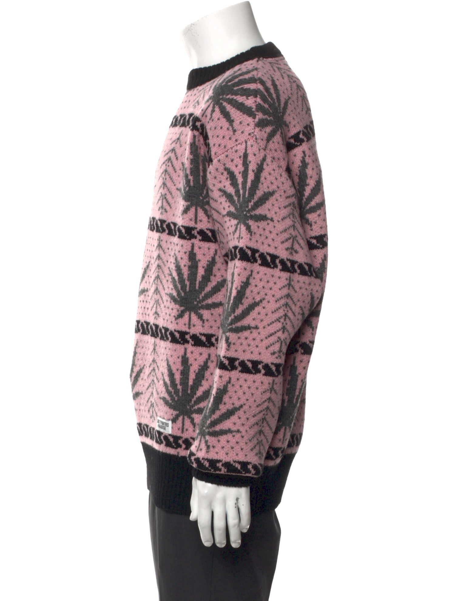 Wacko Maria Guilty Parties Wool Printed Pullover w/ Tags