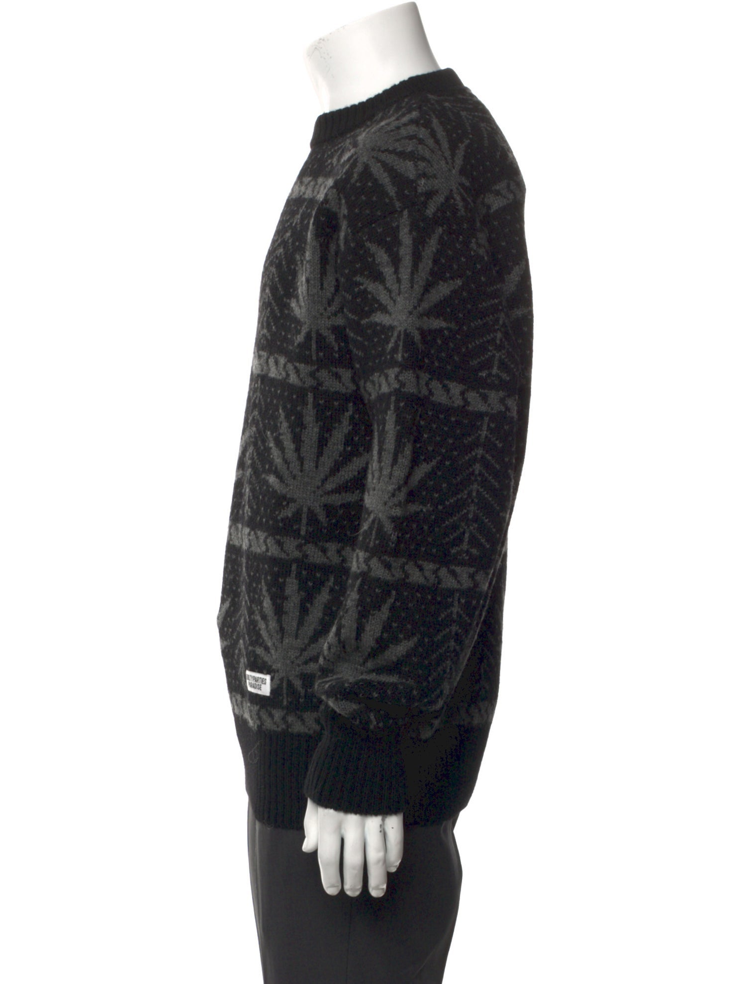 Wacko Maria Guilty Parties Wool Printed Pullover w/ Tags