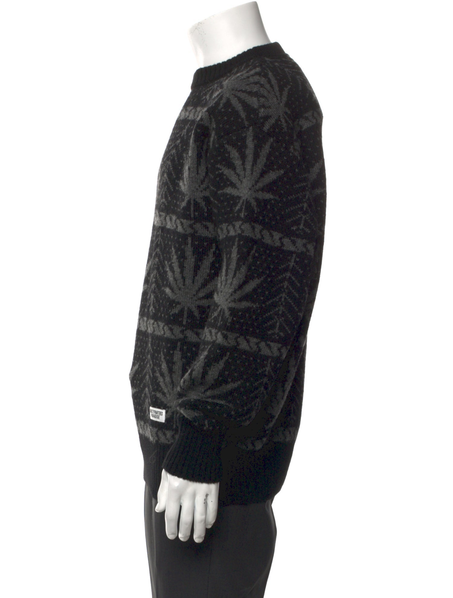 Wacko Maria Guilty Parties Wool Printed Pullover w/ Tags