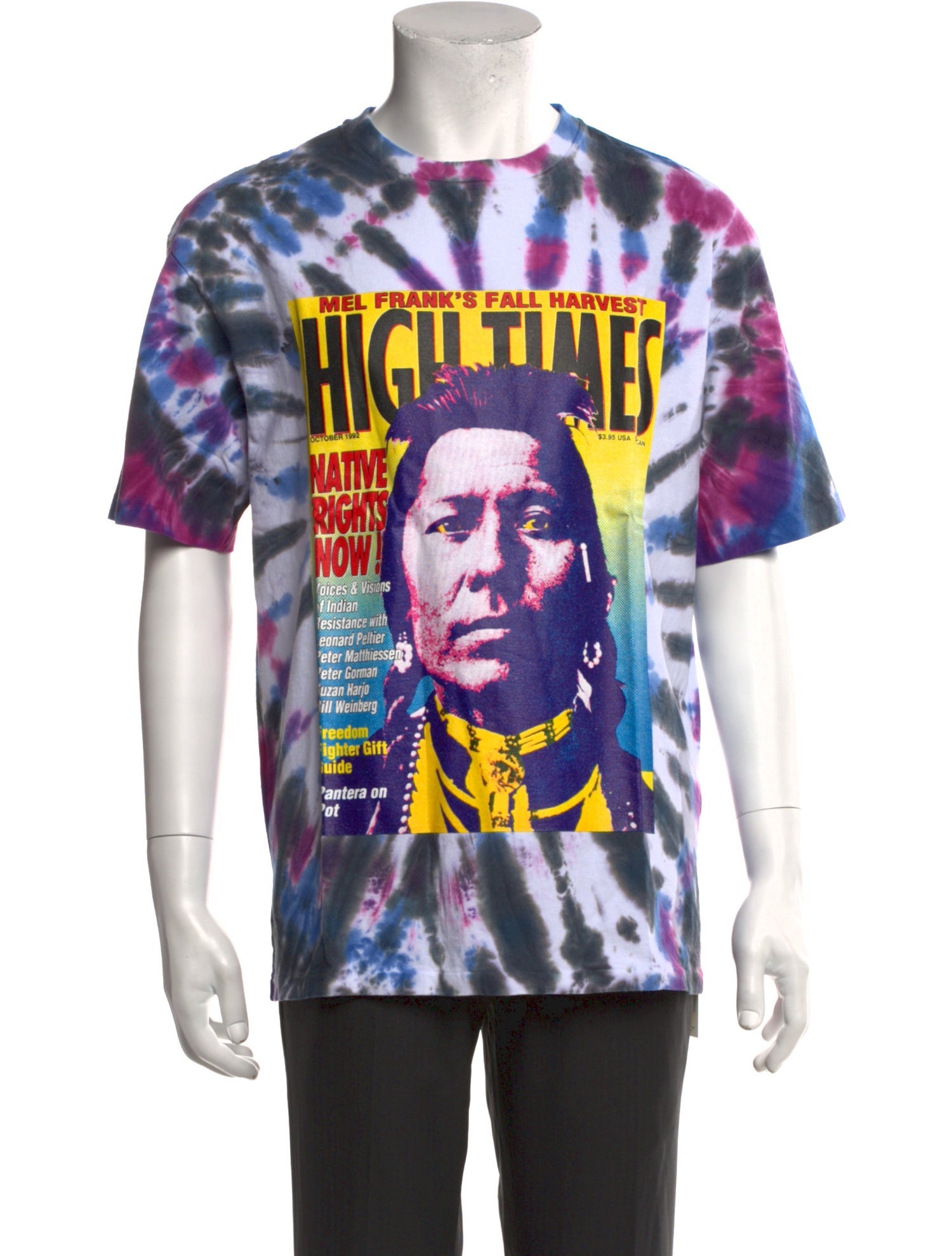 Wacko Maria Guilty Parties Tie-Dye Print Crew Neck T-Shirt w/ Tags