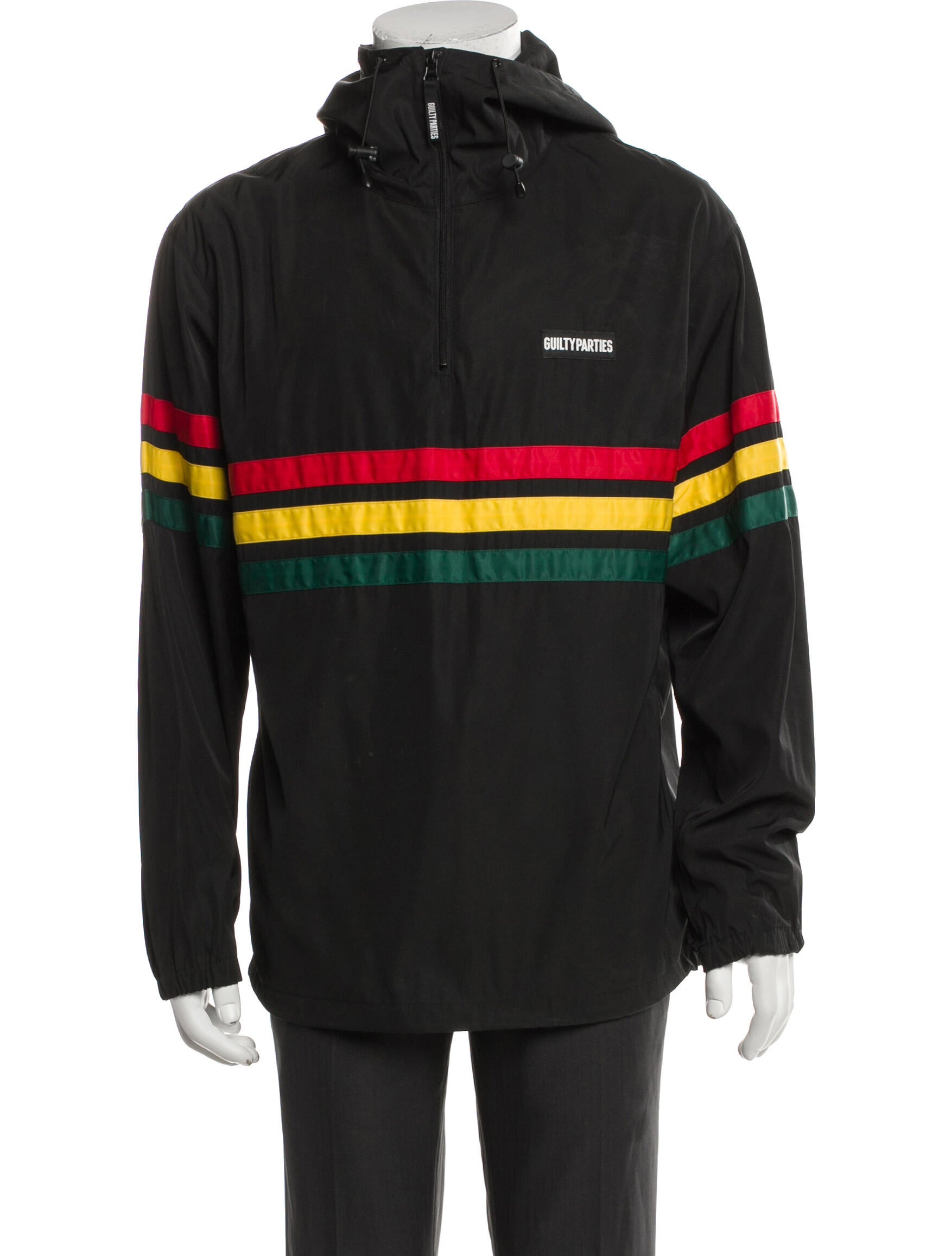 Wacko Maria Guilty Parties Striped Windbreaker