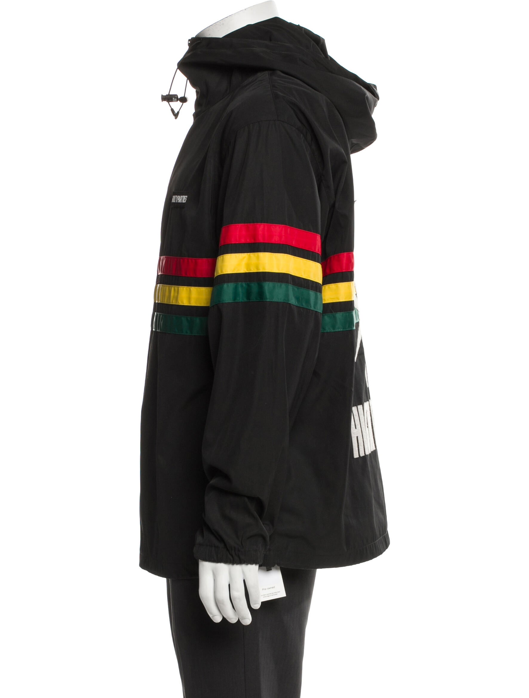 Wacko Maria Guilty Parties Striped Windbreaker