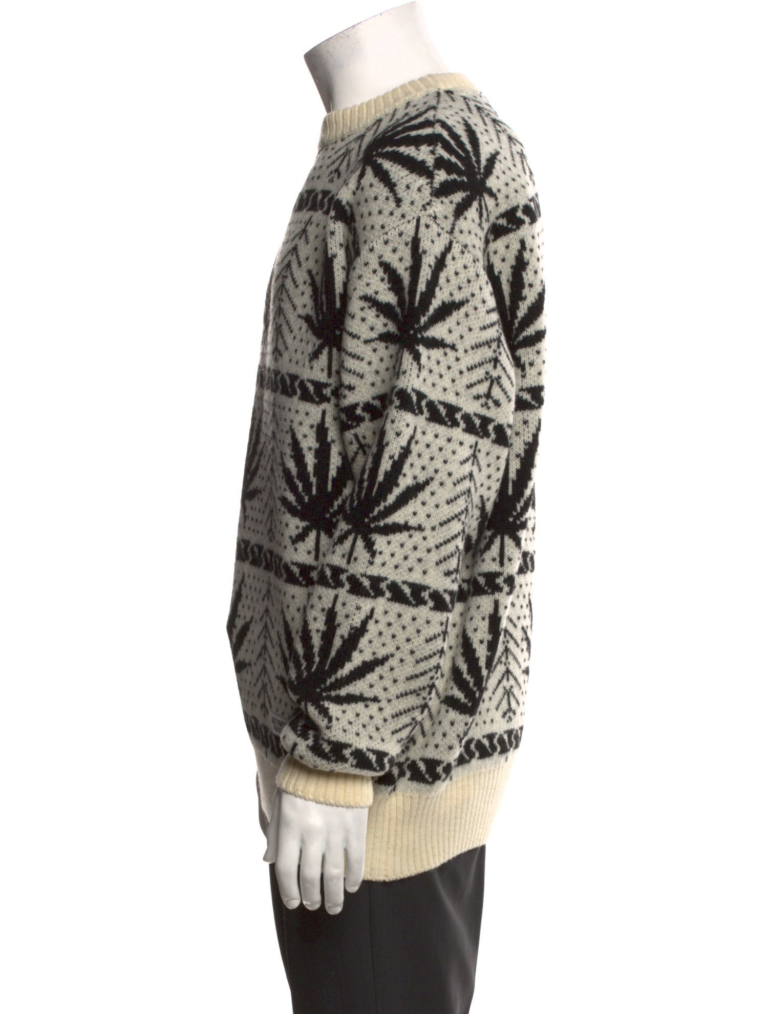 Wacko Maria Guilty Parties Wool Printed Pullover w/ Tags