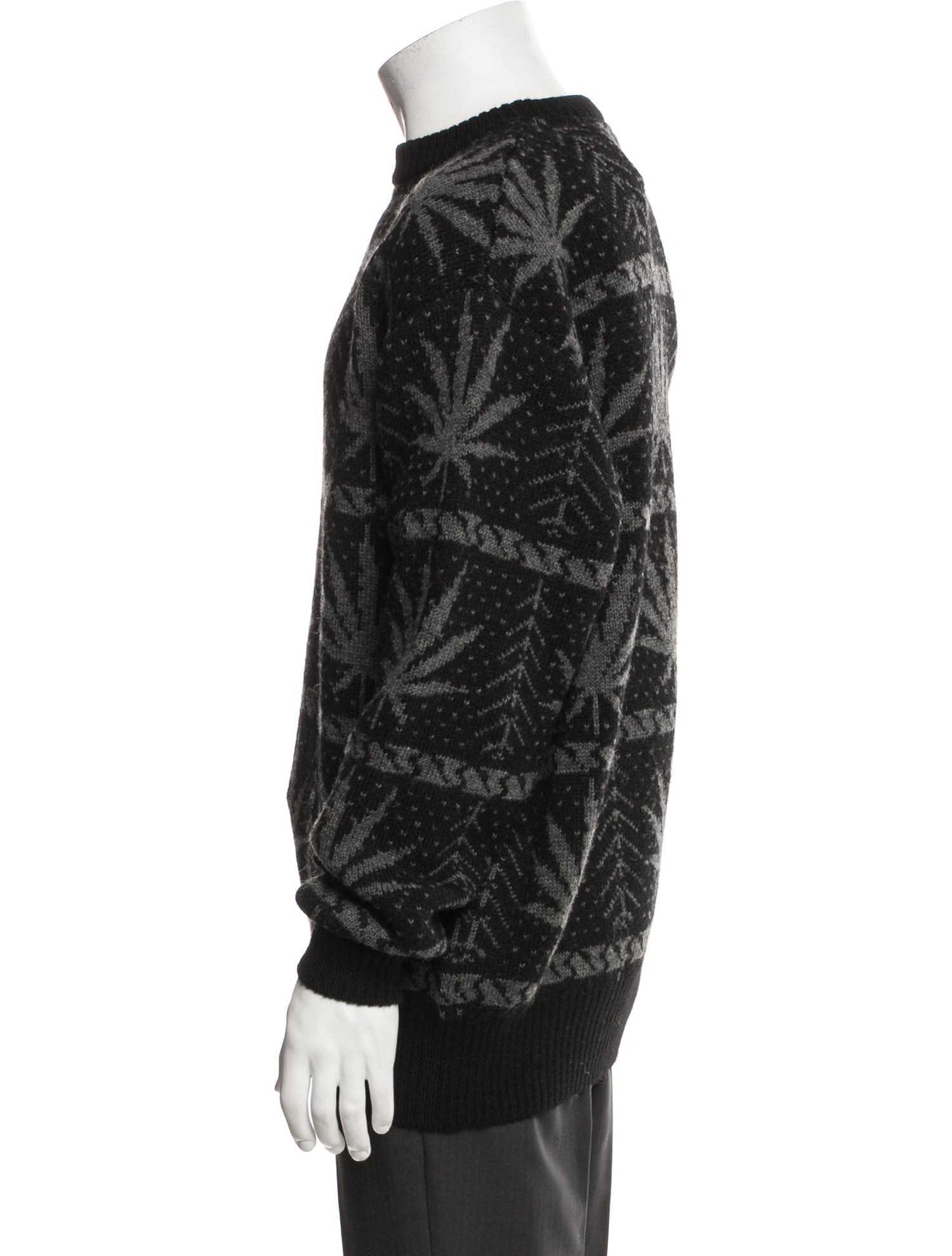 Wacko Maria Guilty Parties Wool Printed Pullover w/ Tags