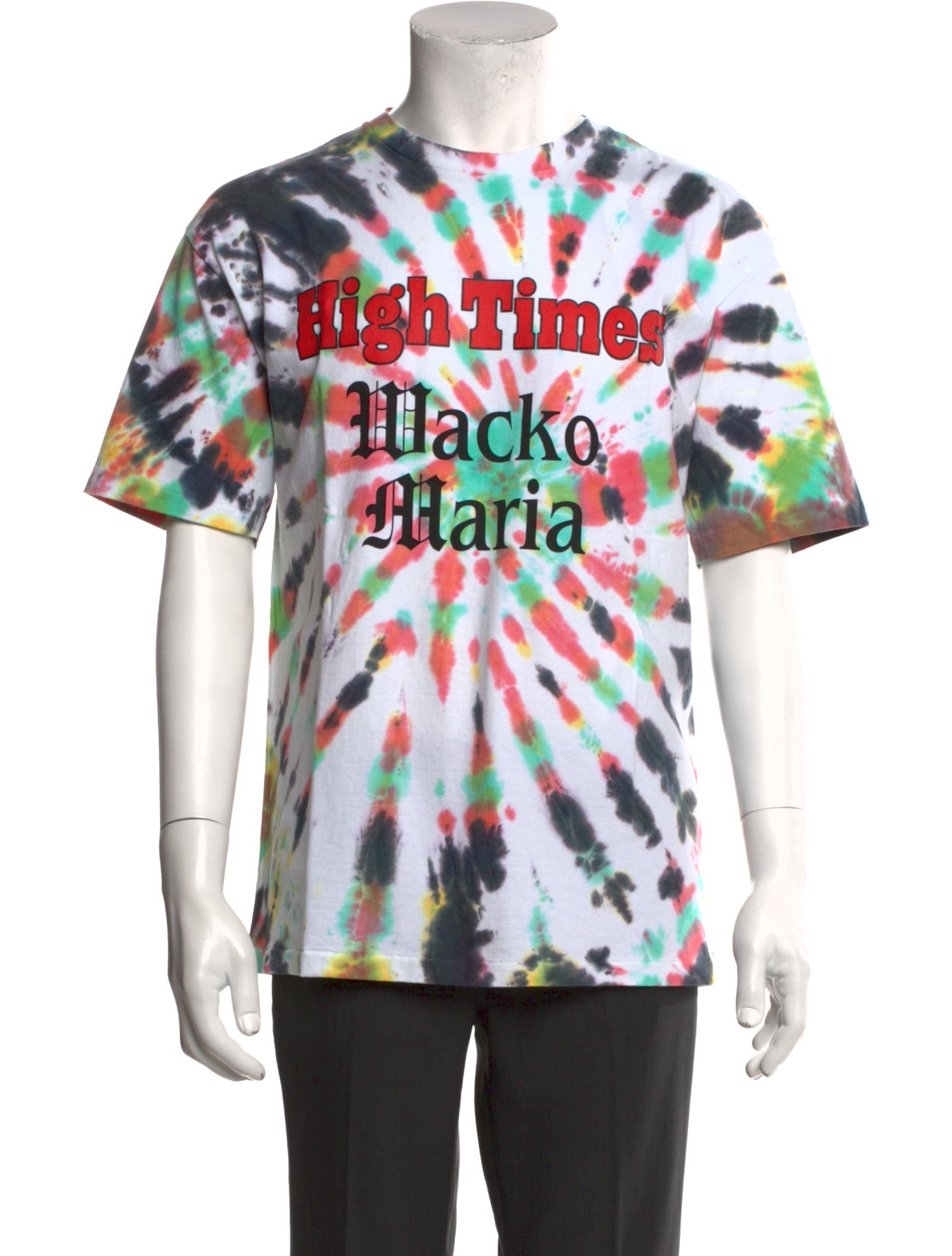 Wacko Maria Guilty Parties Tie-Dye Print Crew Neck T-Shirt w/ Tags