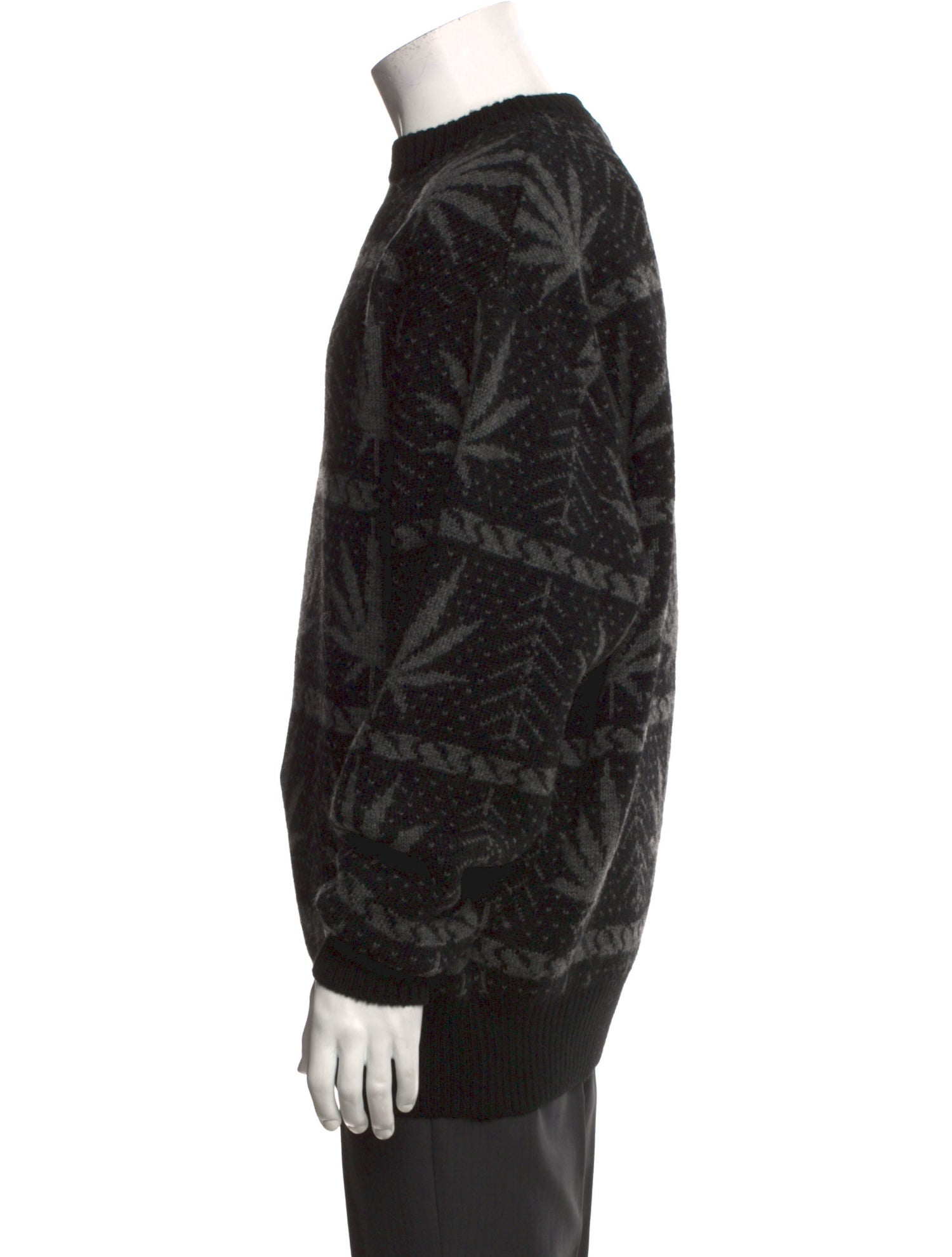 Wacko Maria Guilty Parties Wool Printed Cardigan w/ Tags