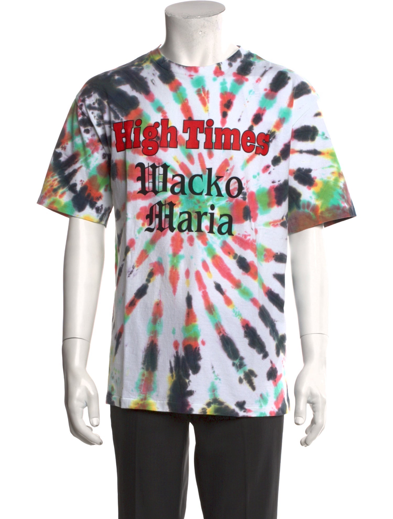 Wacko Maria Guilty Parties Tie-Dye Print Crew Neck T-Shirt w/ Tags