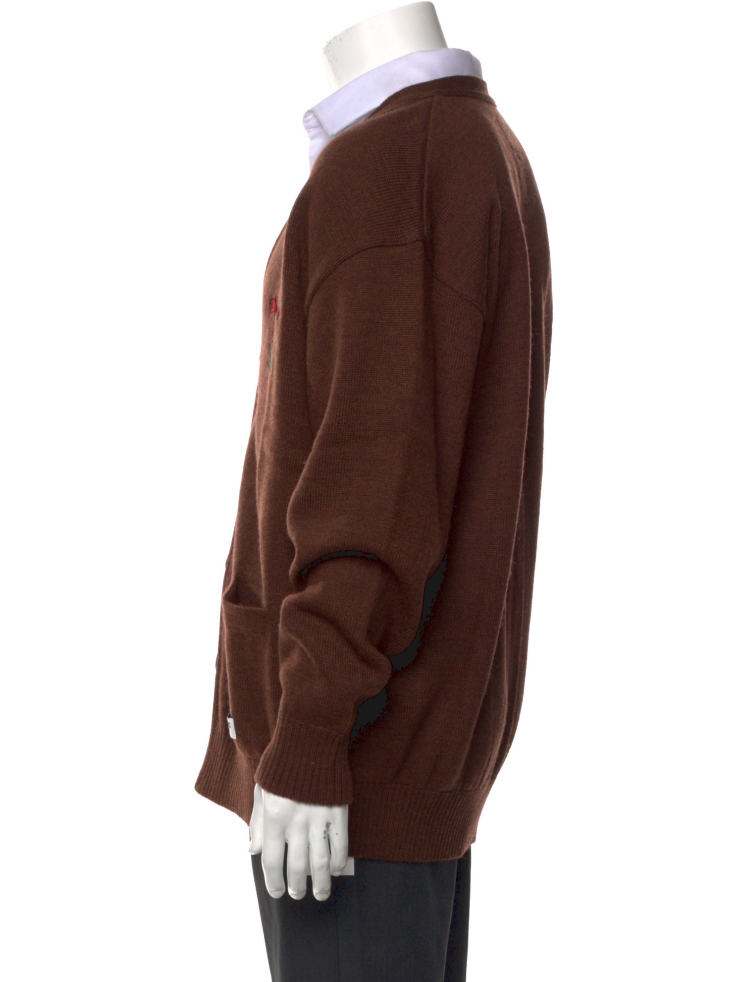 Wacko Maria Guilty Parties Wool V-Neck Cardigan w/ Tags