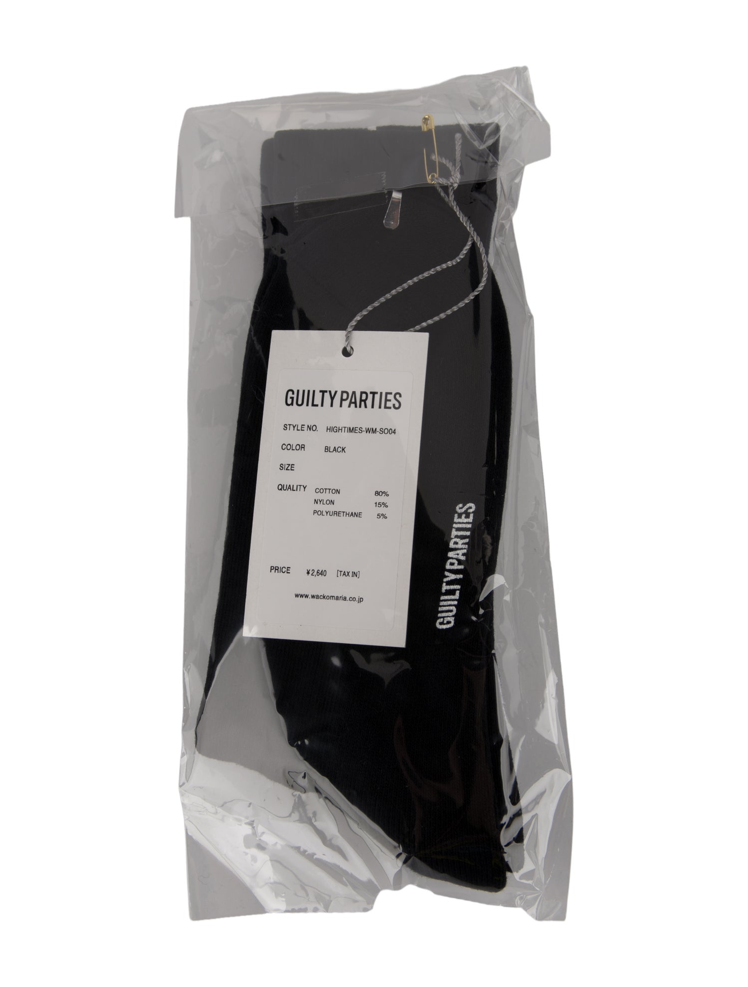 Wacko Maria Guilty Parties Socks w/ Tags