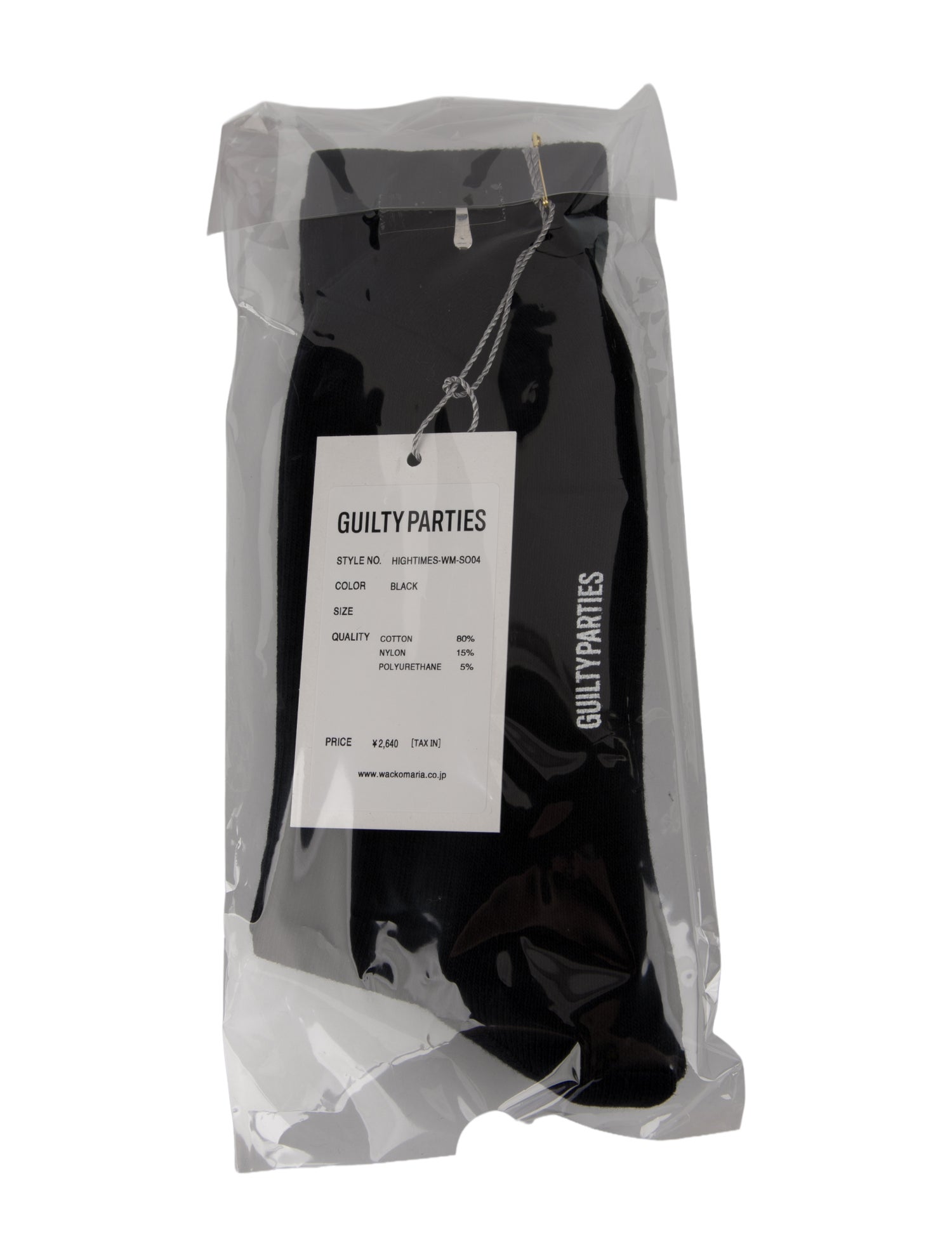 Wacko Maria Guilty Parties Socks w/ Tags