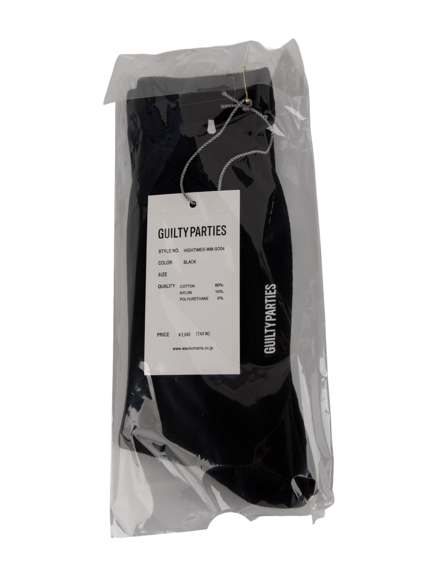 Wacko Maria Guilty Parties Socks w/ Tags