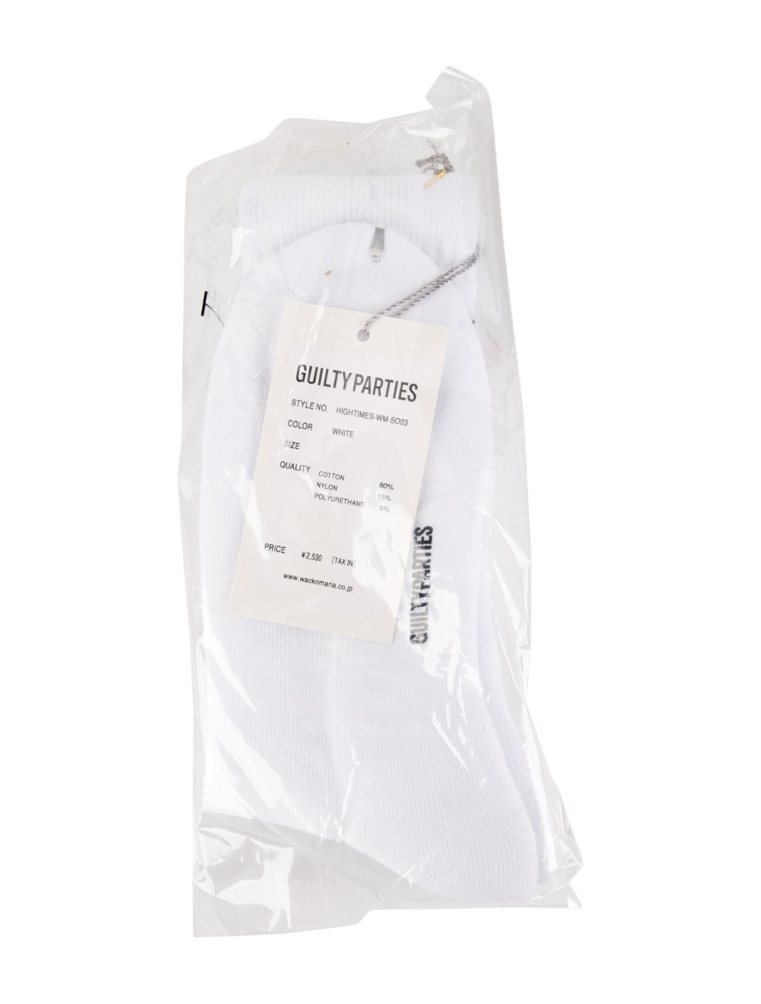 Wacko Maria Guilty Parties Socks w/ Tags