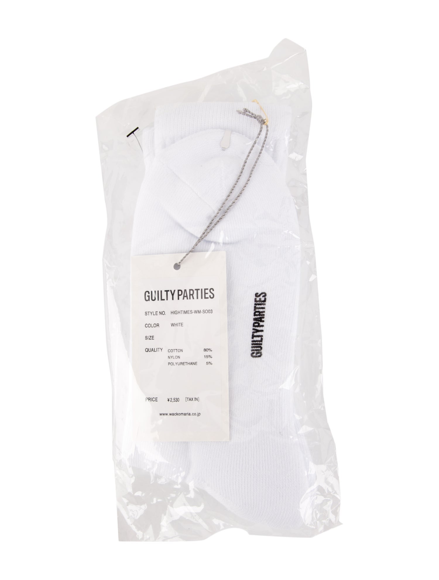 Wacko Maria Guilty Parties Socks w/ Tags