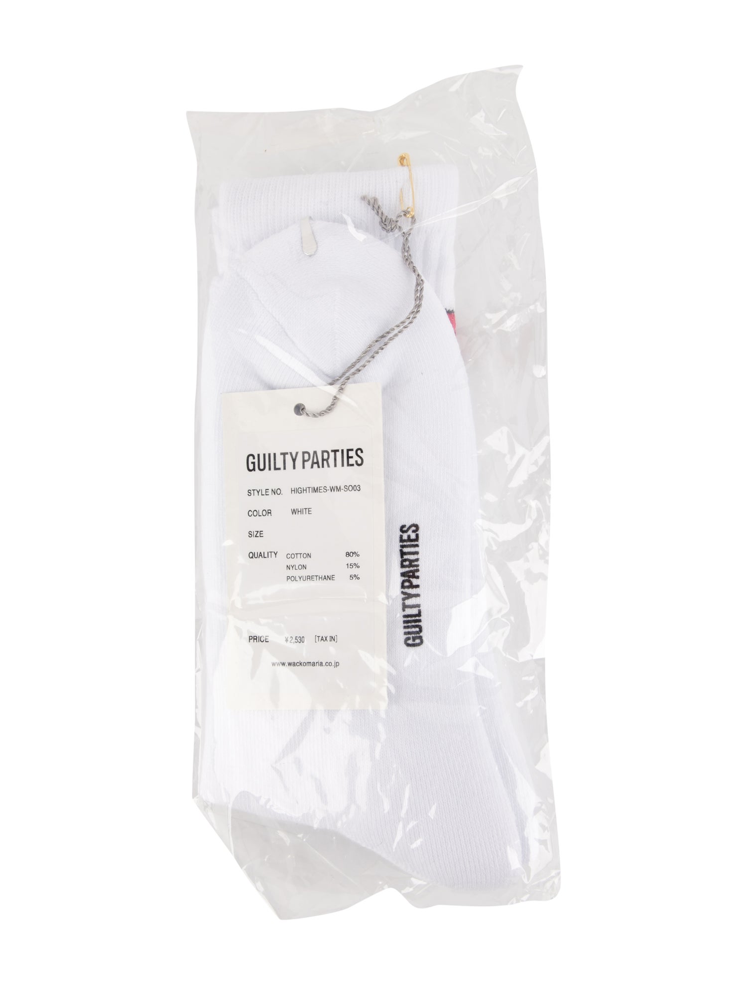 Wacko Maria Guilty Parties Socks w/ Tags