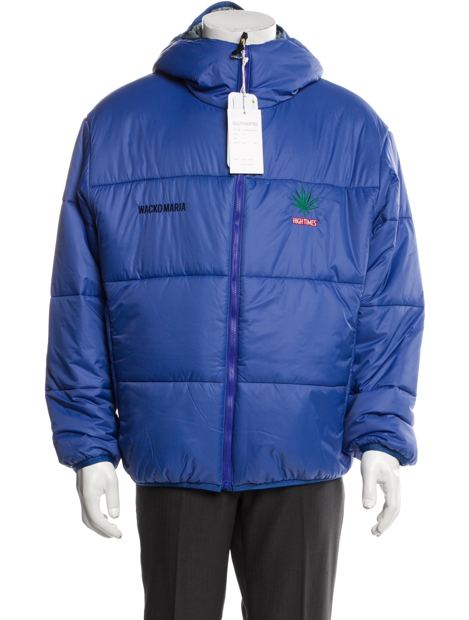 Wacko Maria Guilty Parties Puffer Coat w/ Tags