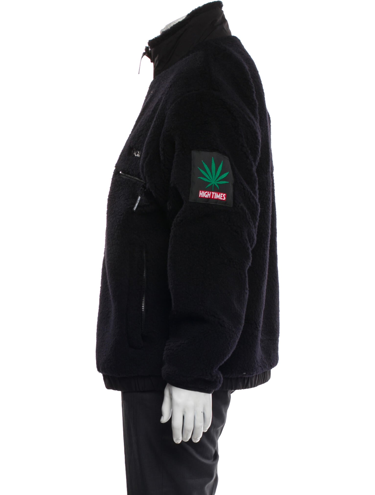 Wacko Maria Guilty Parties Wool Graphic Print Windbreaker w/ Tags