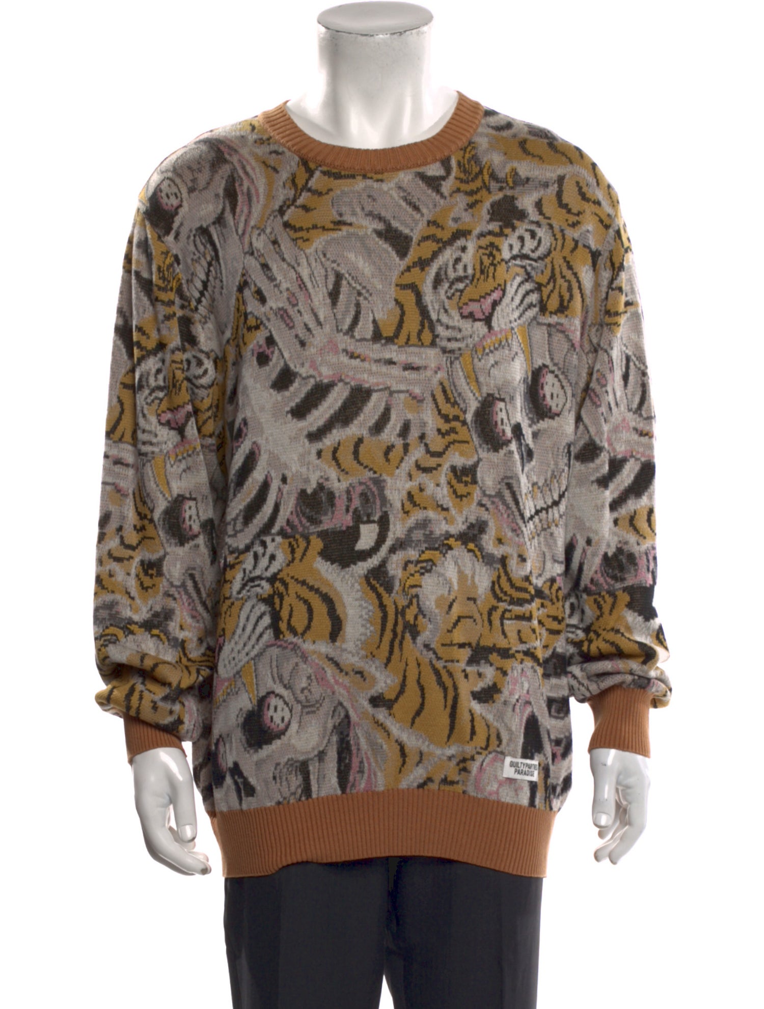 Wacko Maria Guilty Parties Printed Crew Neck Pullover