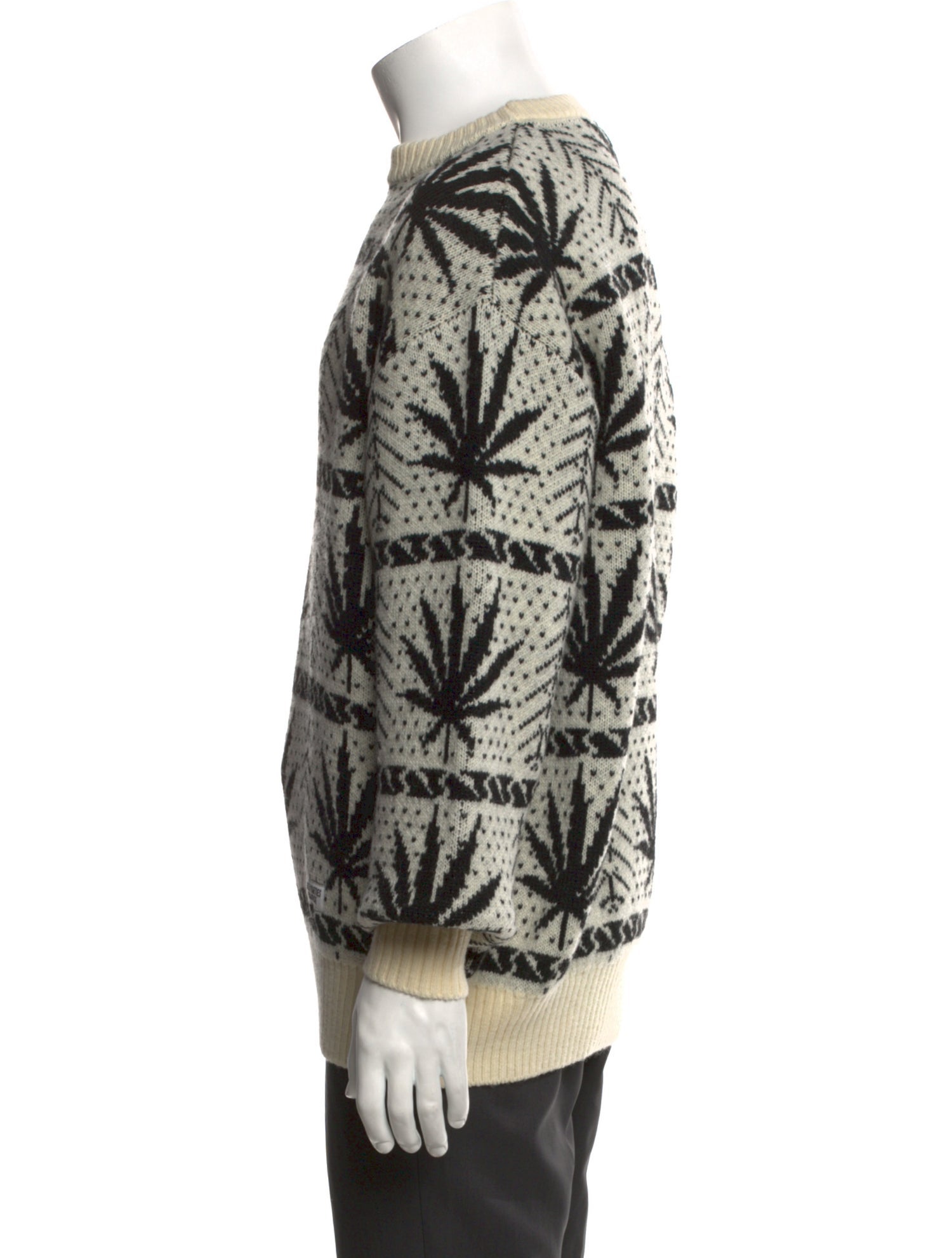 Wacko Maria Guilty Parties Wool Printed Pullover w/ Tags