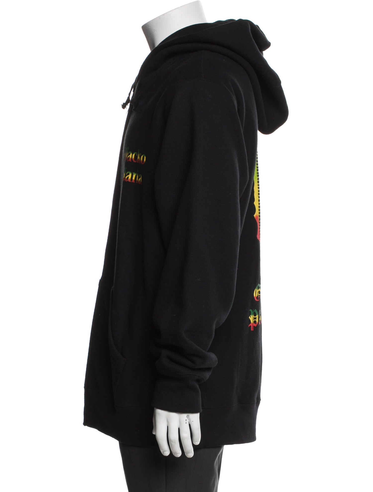 Wacko Maria Guilty Parties Graphic Print V-Neck Hoodie w/ Tags