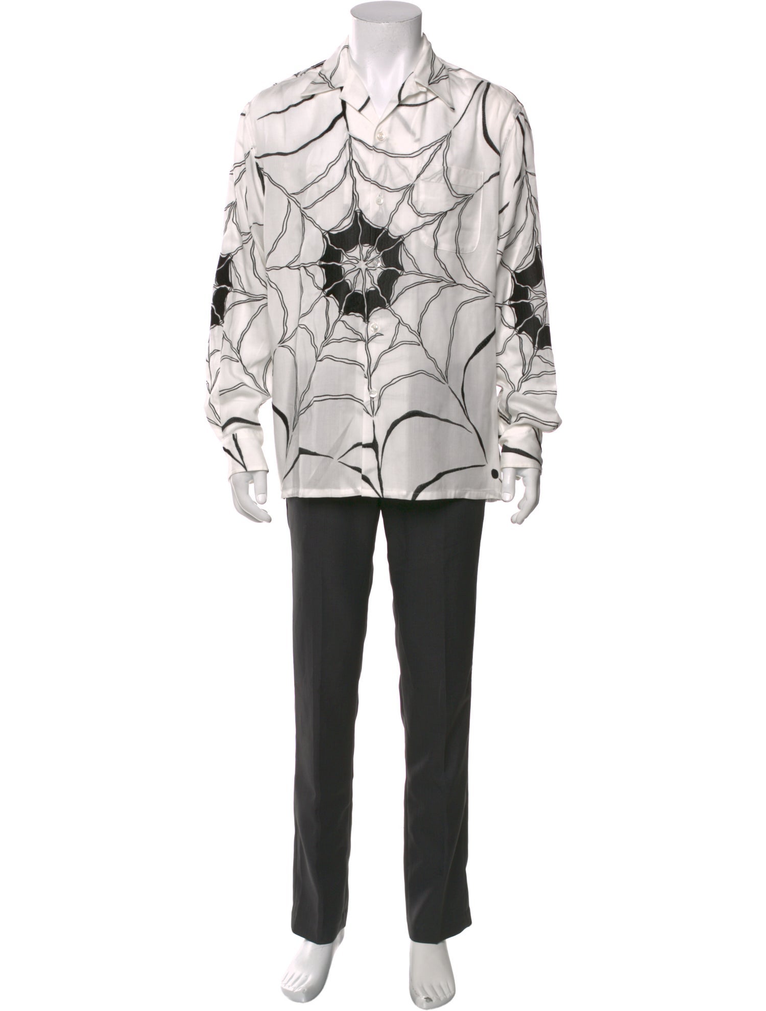 Wacko Maria Guilty Parties Printed Long Sleeve Shirt