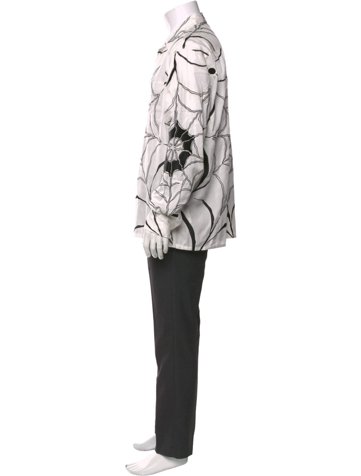 Wacko Maria Guilty Parties Printed Long Sleeve Shirt