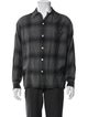 Wacko Maria Guilty Parties Plaid Print Long Sleeve Shirt