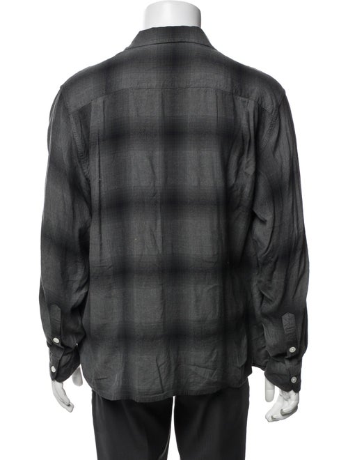 Wacko Maria Guilty Parties Plaid Print Long Sleeve Shirt