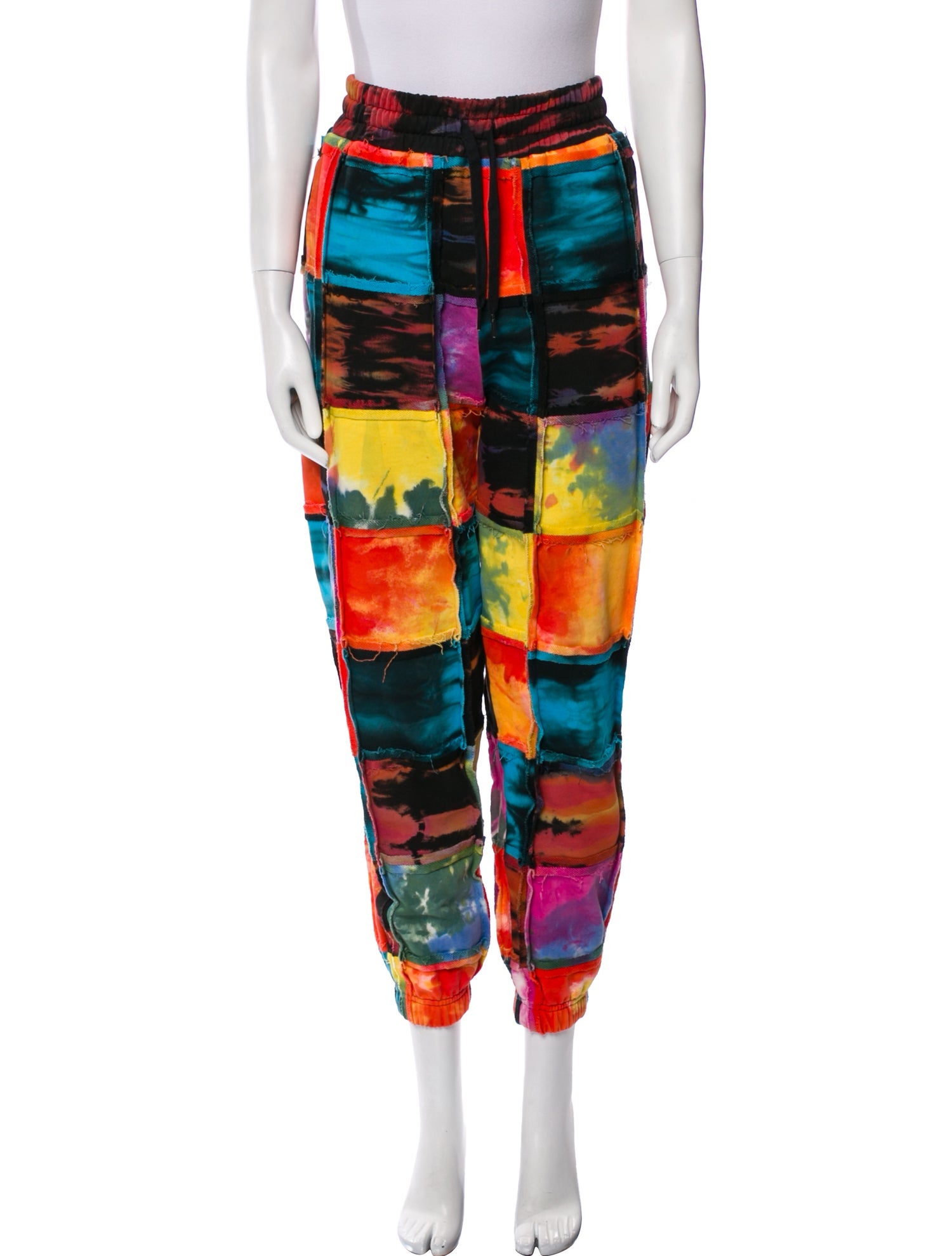 AGR Printed Distressed Accents Sweatpants