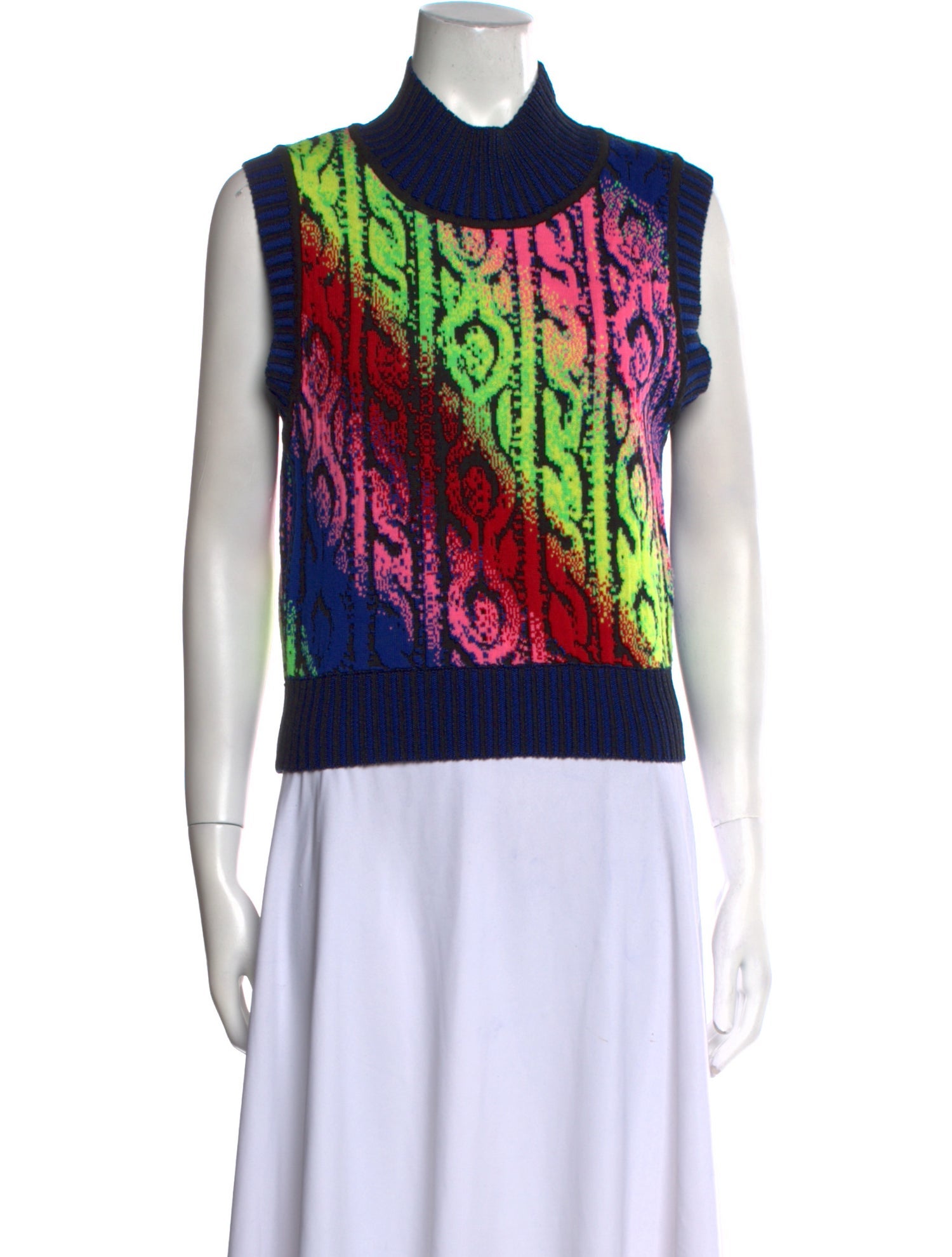 AGR Merino Wool Printed Sweater