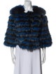 Wachtenheim Furs Goat Fur Striped Jacket