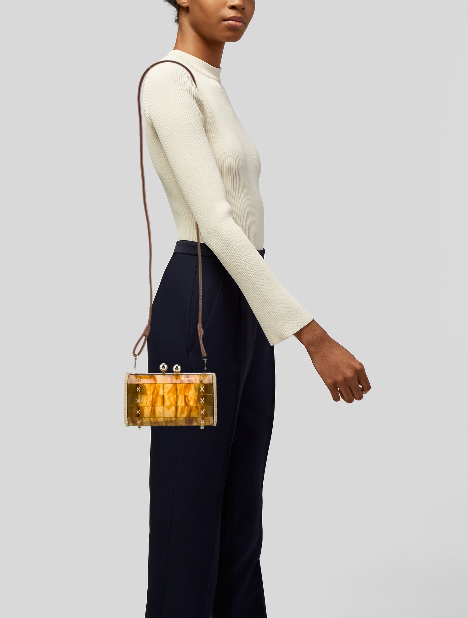 Waiwai Acrylic Crossbody Bag