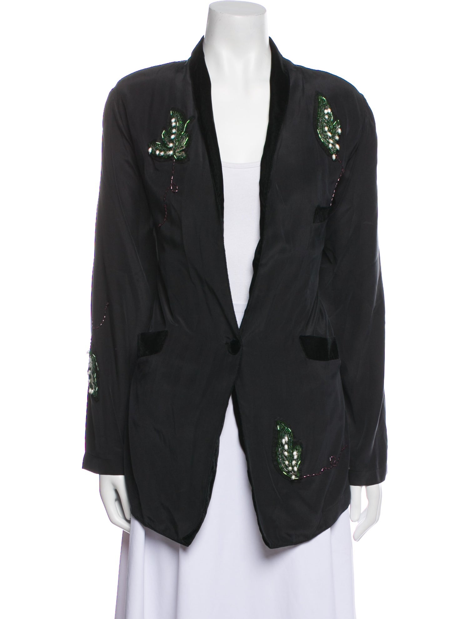 Waiwai Silk Evening Jacket