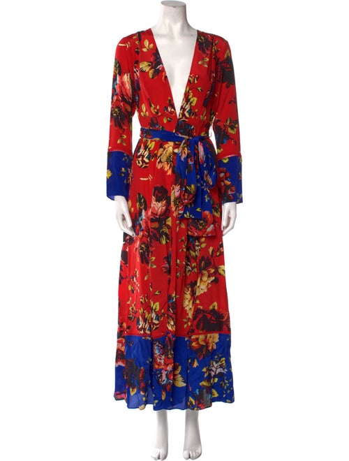 we are LEONE Silk Long Dress