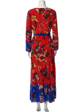 we are LEONE Silk Long Dress