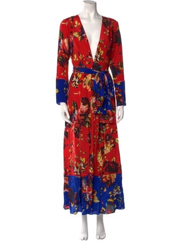 we are Leone Dresses Silk Long Dress S