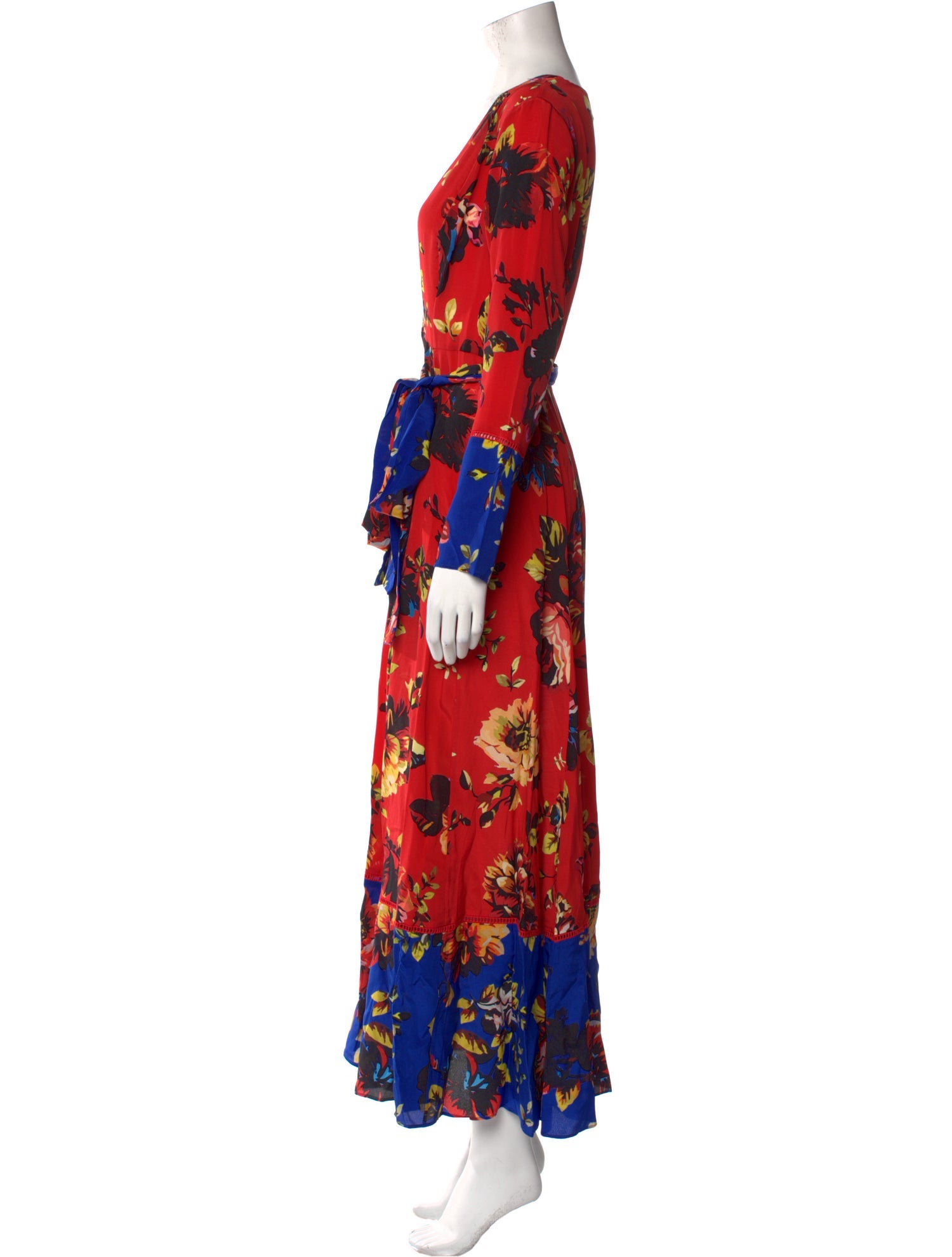 we are LEONE Silk Long Dress