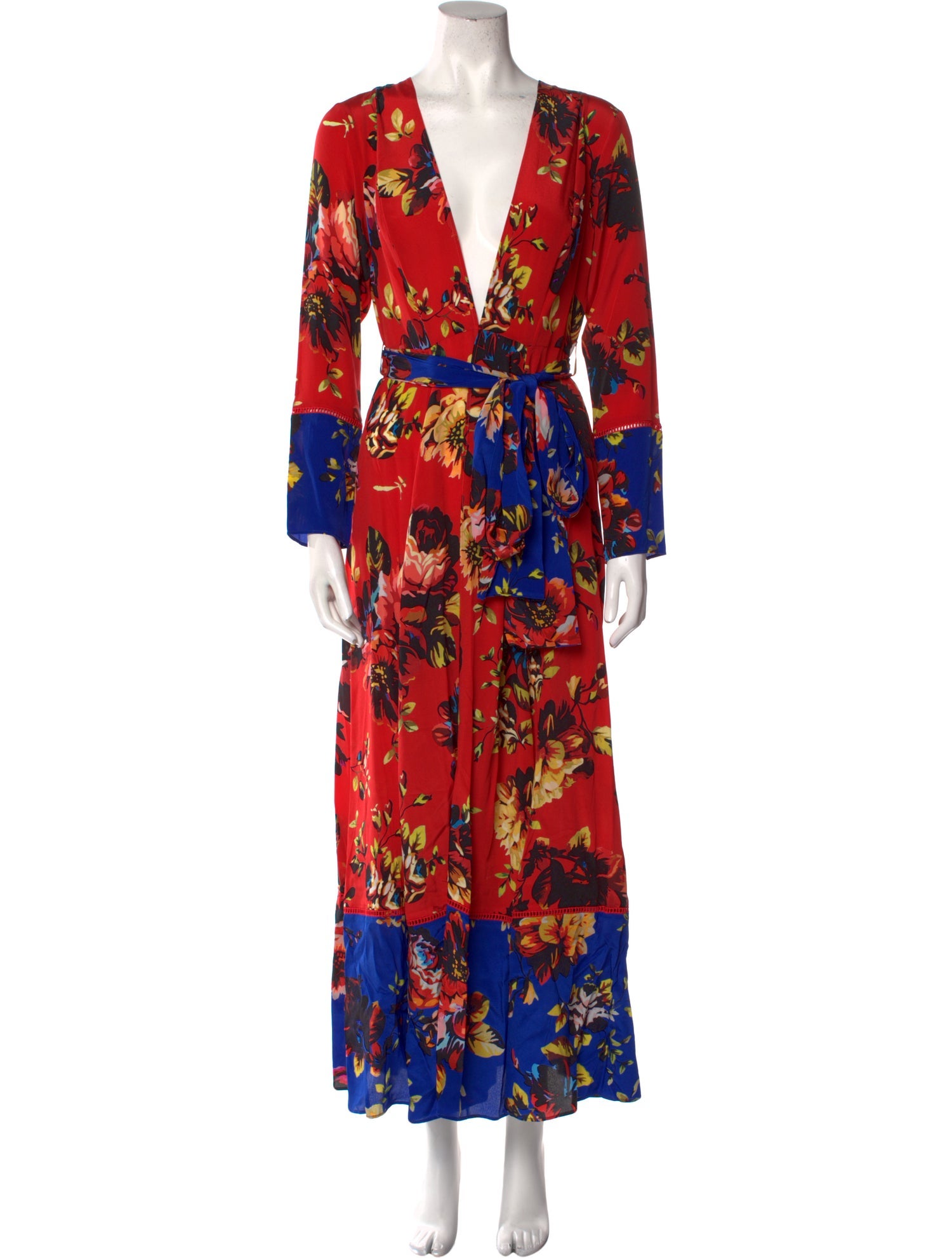 we are LEONE Silk Long Dress