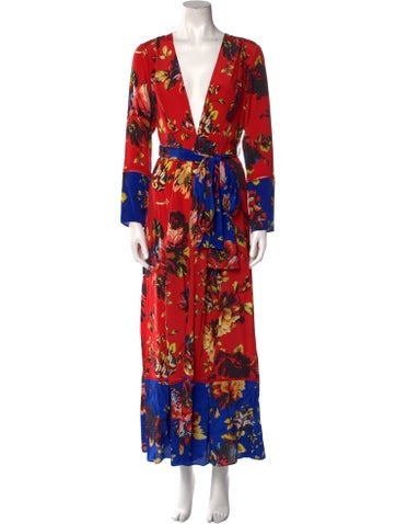 we are Leone Dresses Silk Long Dress S