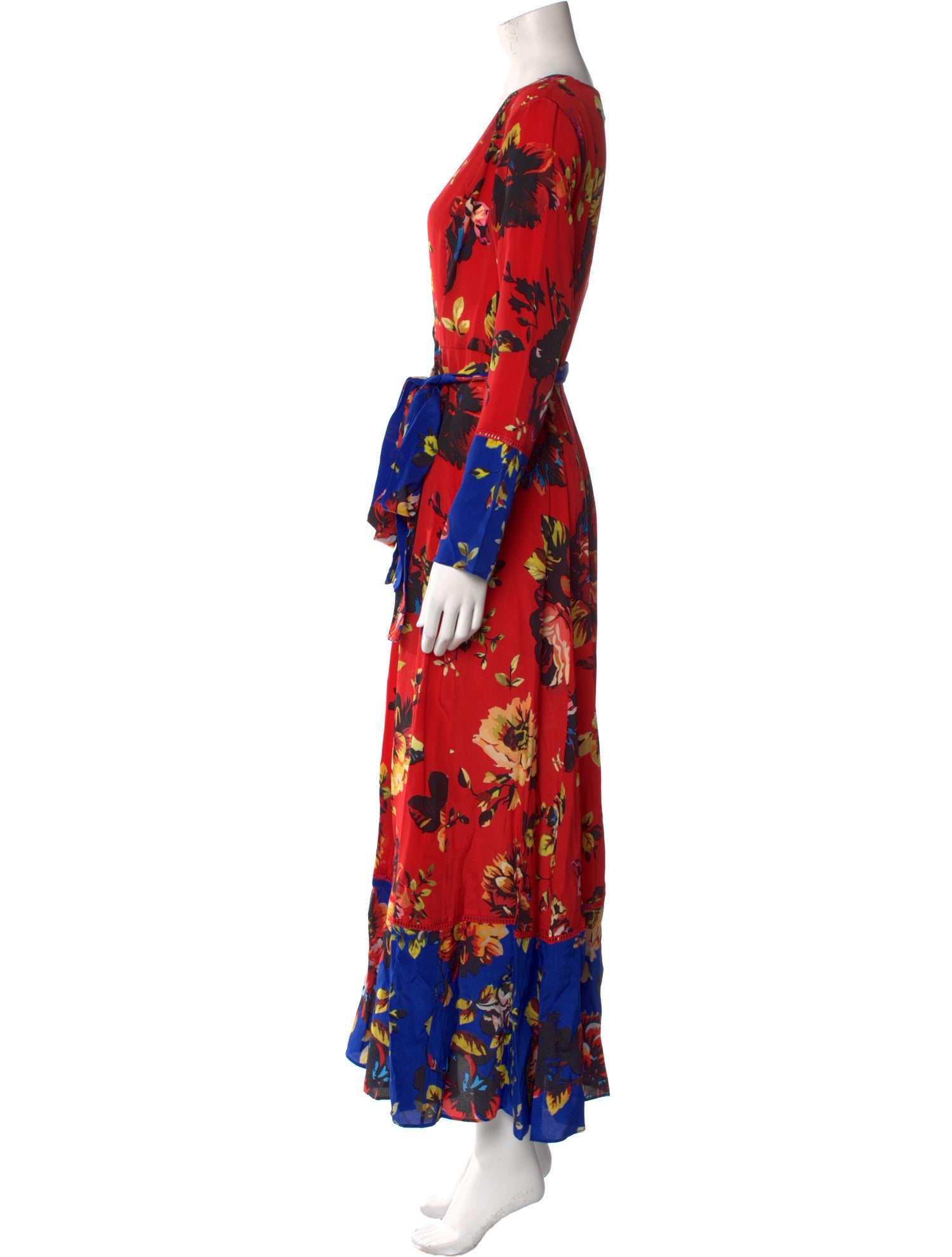 we are LEONE Silk Long Dress