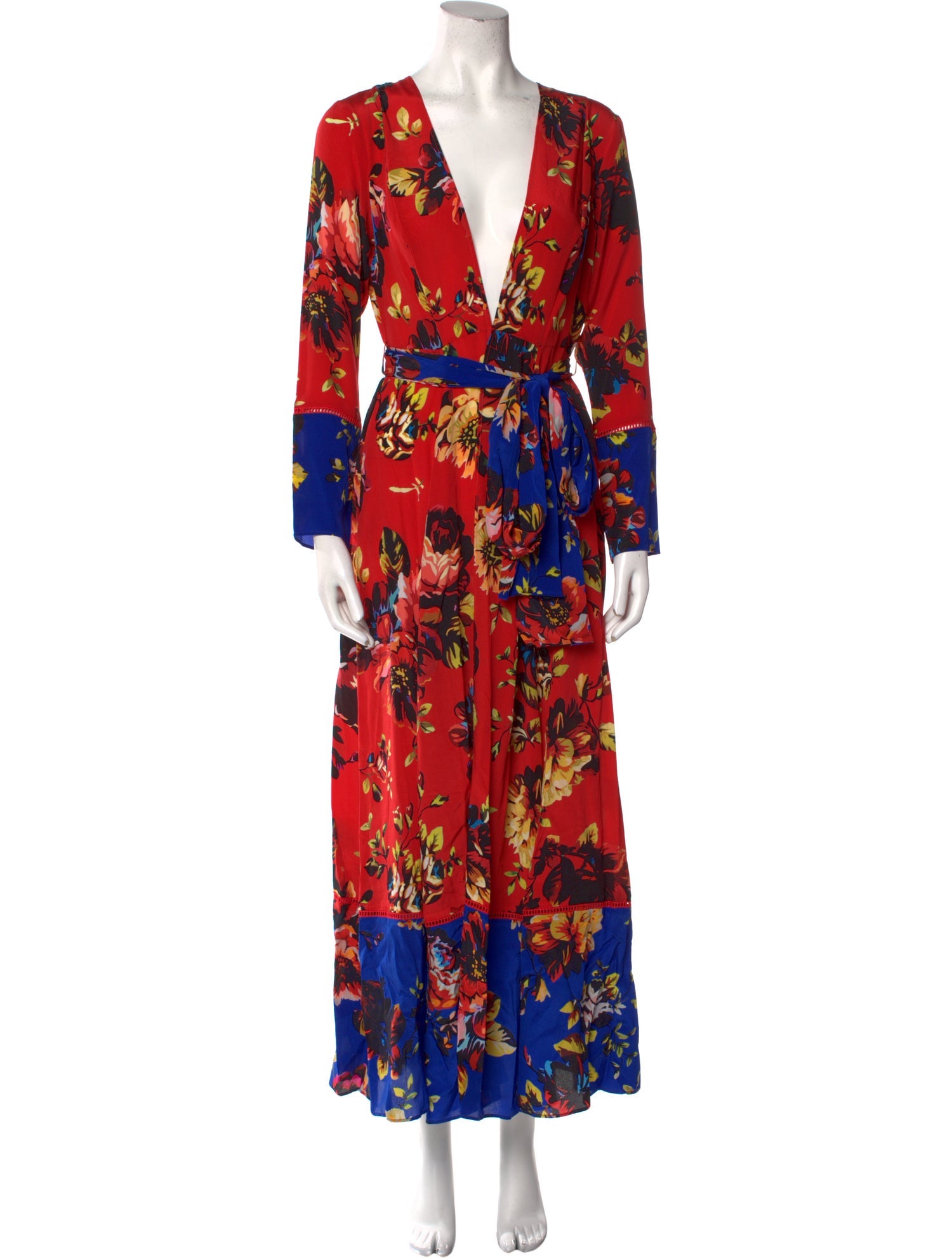 we are LEONE Silk Long Dress