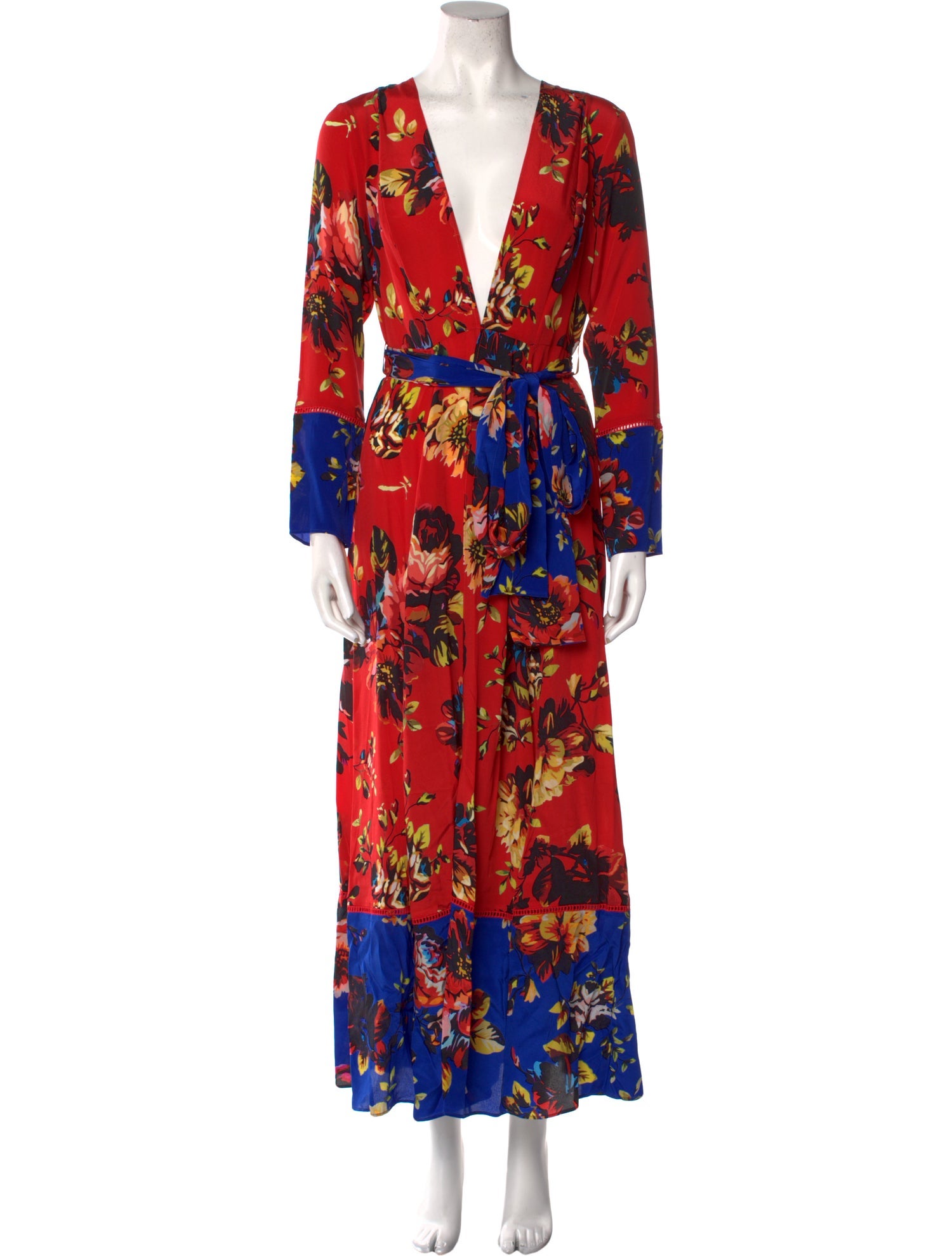 we are LEONE Silk Long Dress