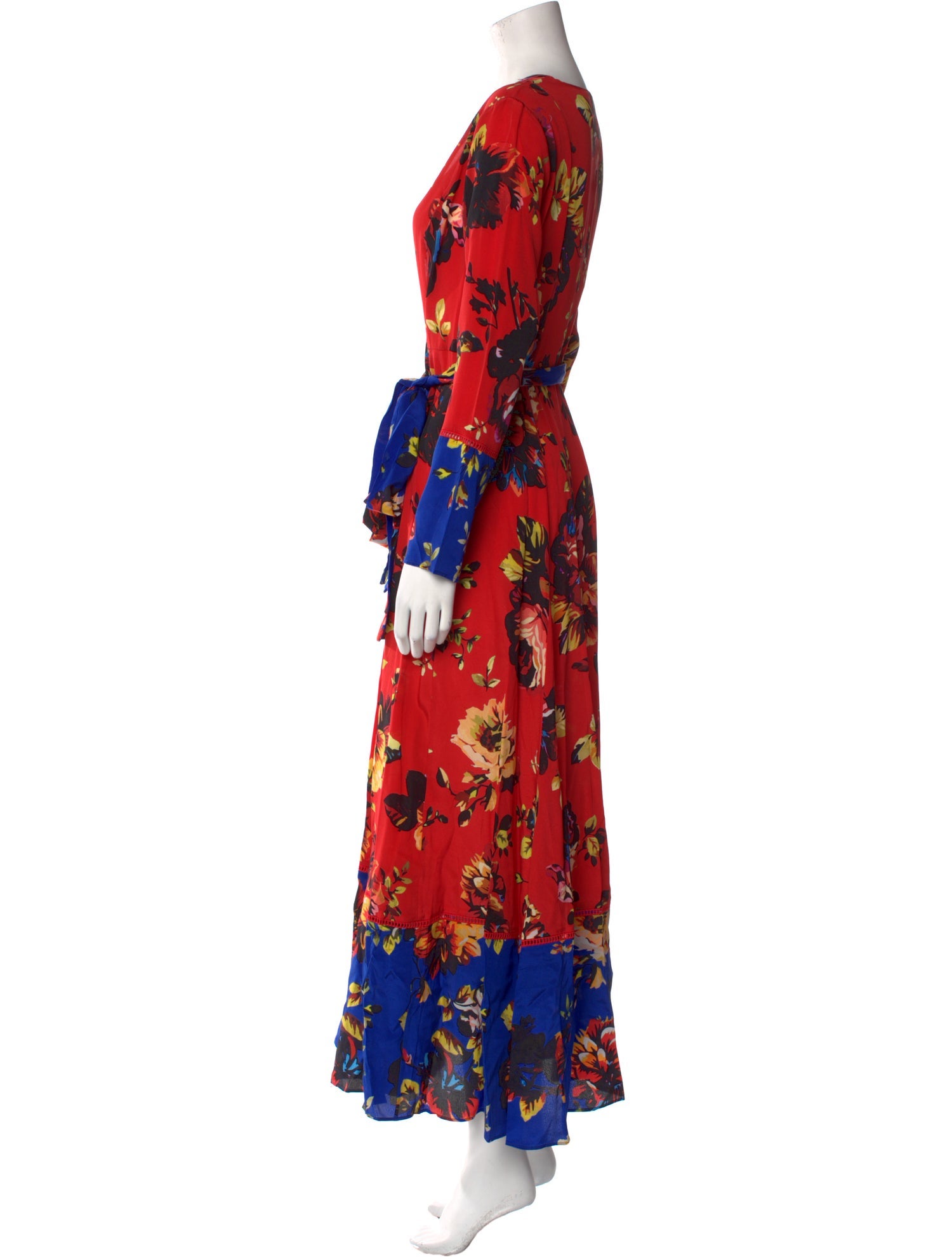 we are LEONE Silk Long Dress