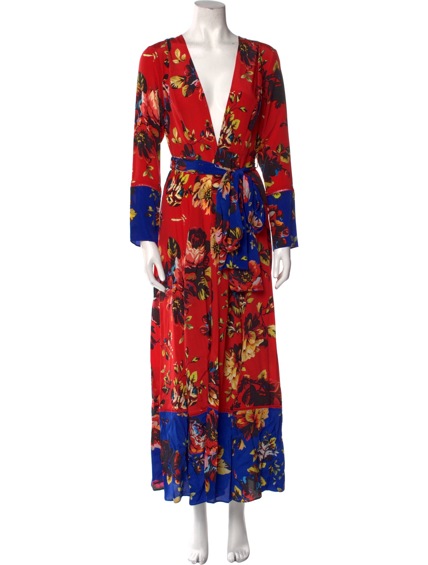 we are LEONE Silk Long Dress