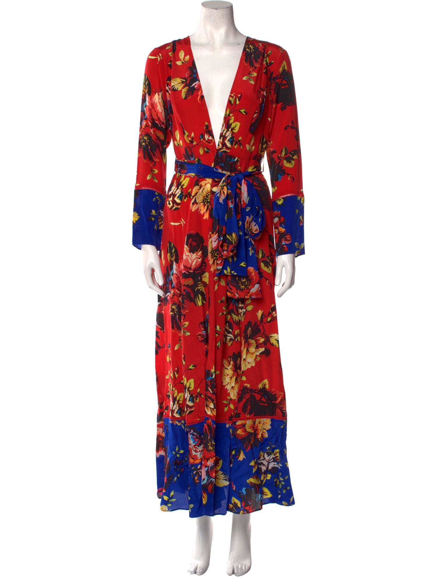 we are LEONE Silk Long Dress