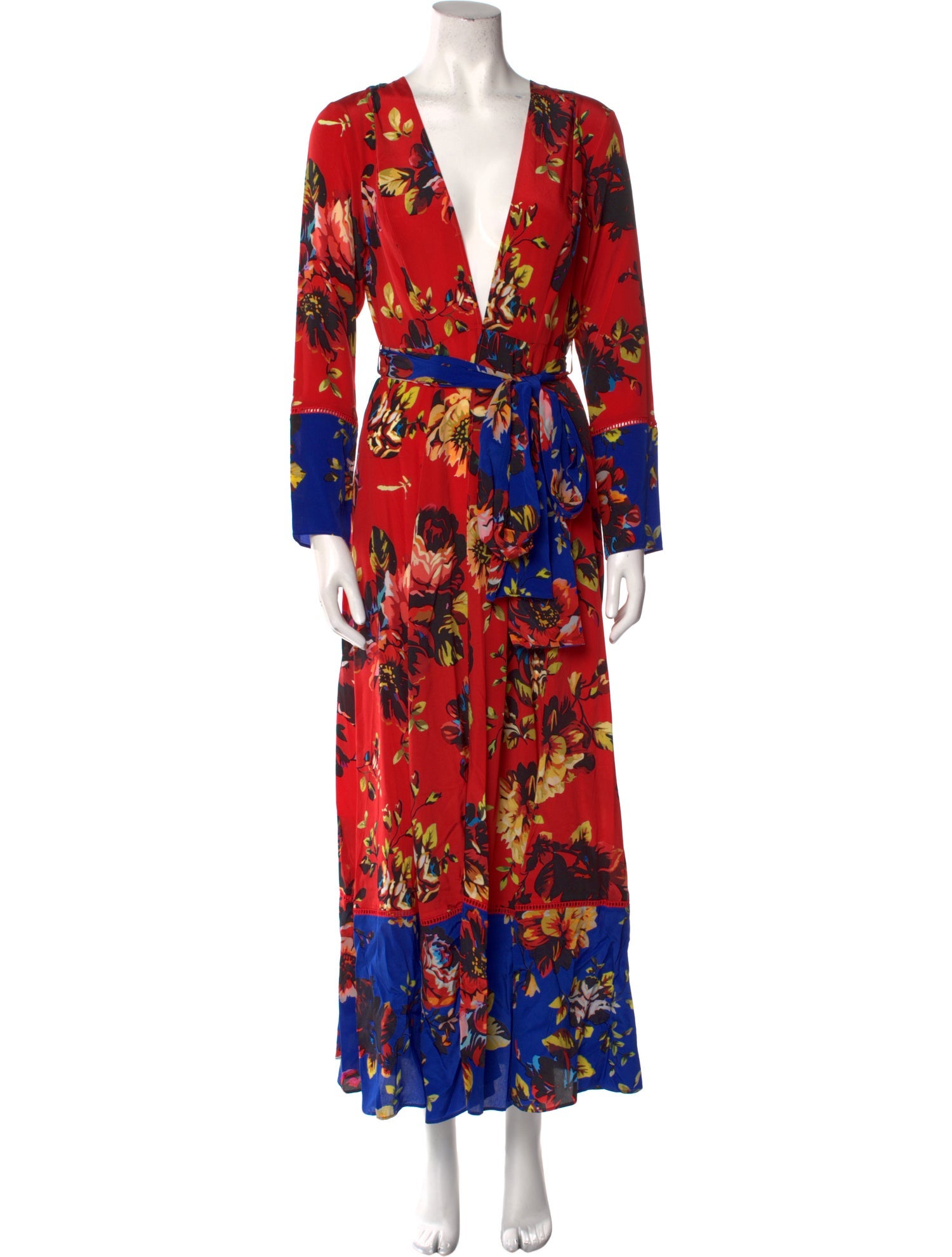 we are LEONE Silk Long Dress